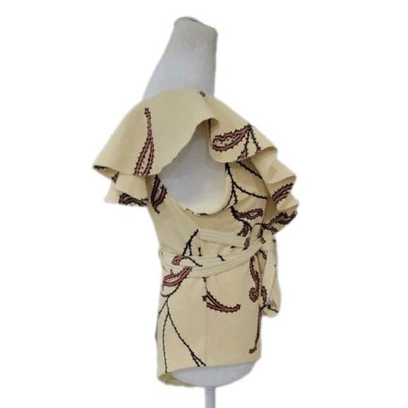 Johanna Ortiz One-Piece Swimsuit Large – Ruffle Detail, Resort‎ Style Designer - Picture 10 of 15